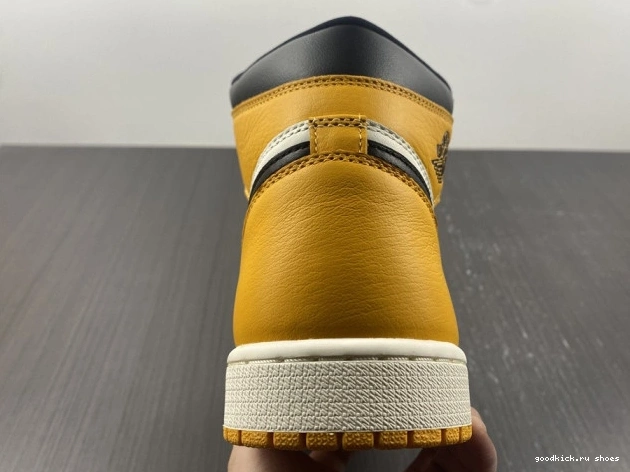 Cheap Air Yellow High 1 Toe OG Jordan 555088-711 0704